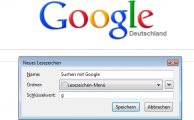 Schlüsselwort für Websuche