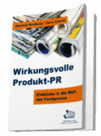 Buch Rezension Wirkungsvolle Produkt PR buchcover wirkungsvolle produkt pr kommunikation eb 828